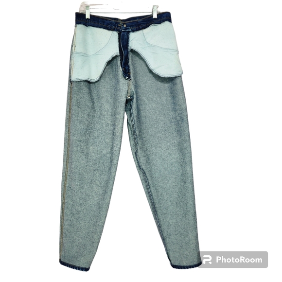 Virginie high waisted women's blue  jeans Size 34/ 31 - Picture 5 of 11